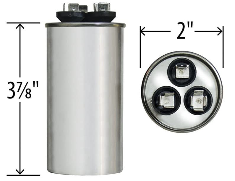 【稀少50個限定】KarDiaN M6 C3HEN109 ADDCBF 2-Pack Replacement 40/5 MFD 370 Volt Round Dual Run